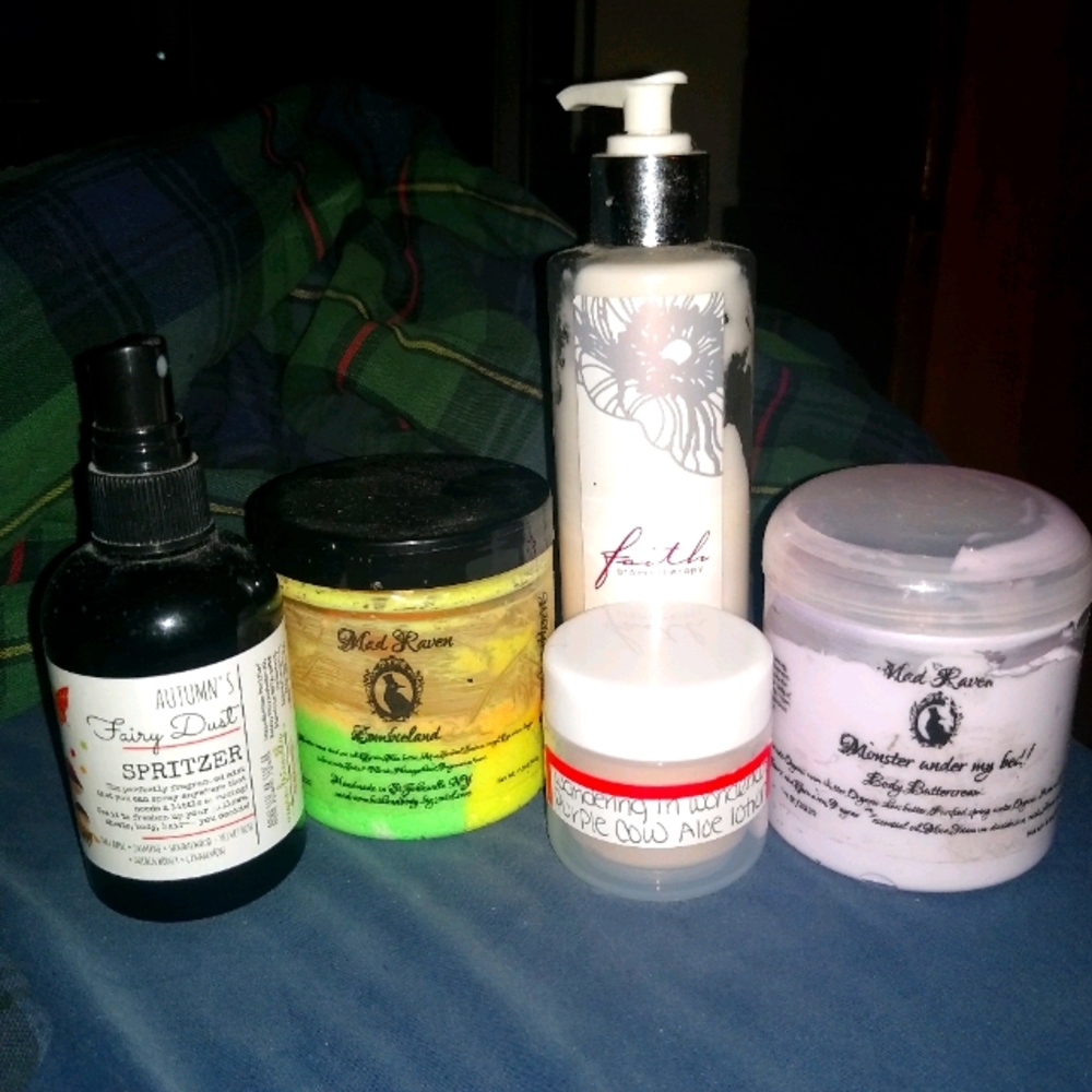 Indie vendor Bath & Body Lot Mad Raven Moisturizer